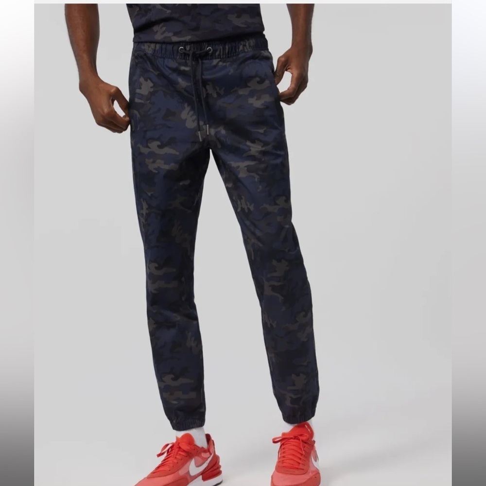 Psycho Bunny Men’s XXL Camo Jogger Pants NWT Stretch Cotton Drawstring